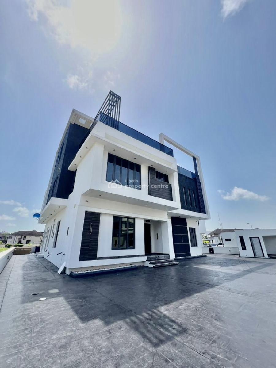 Contemporary Automated Home with Rooftop Terrace, Gym, Pool& Elevator, Pinnock, Osapa, Lekki, Lagos, Detached Duplex for Sale