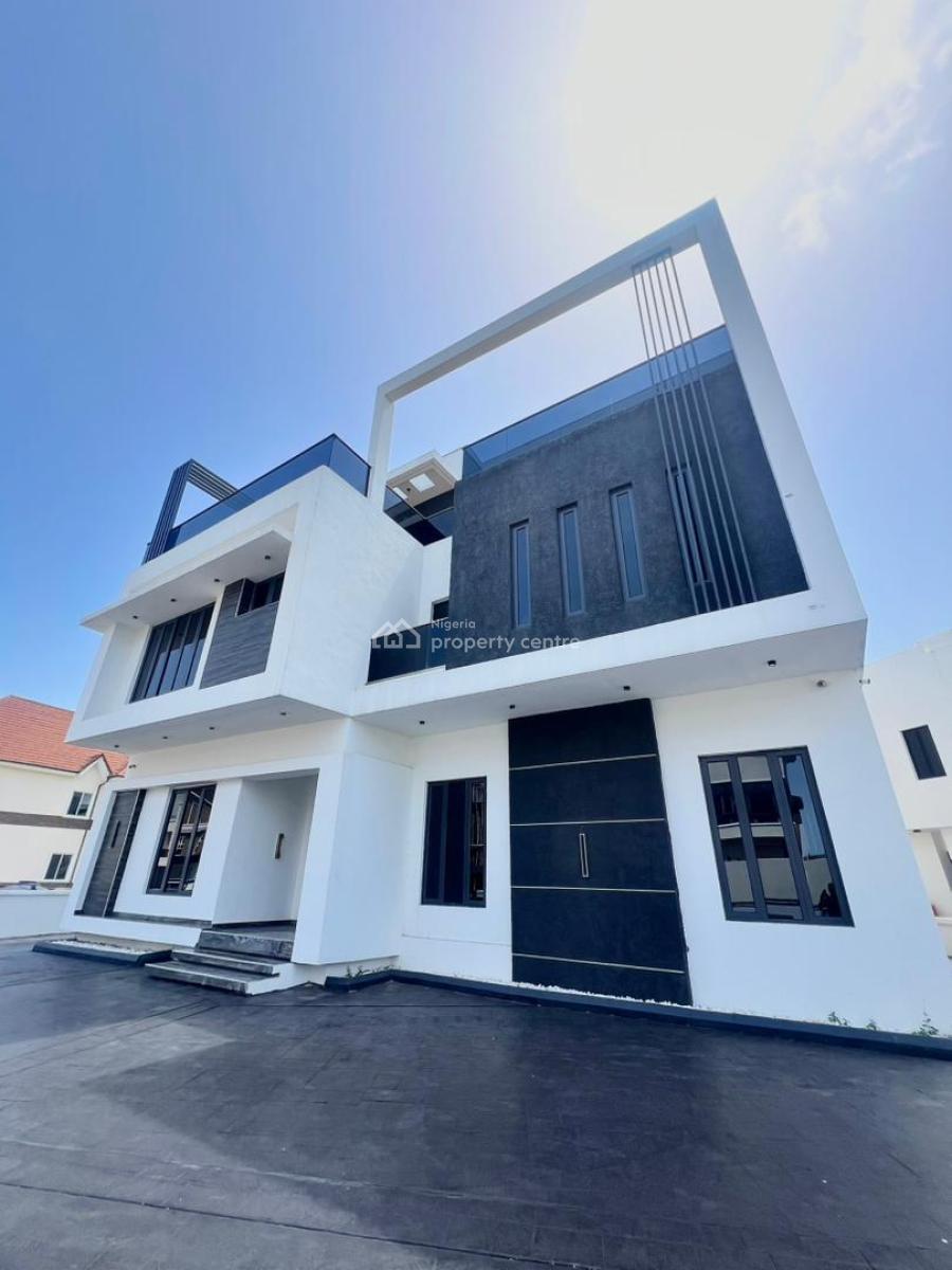 Contemporary Automated Home with Rooftop Terrace, Gym, Pool& Elevator, Pinnock, Osapa, Lekki, Lagos, Detached Duplex for Sale