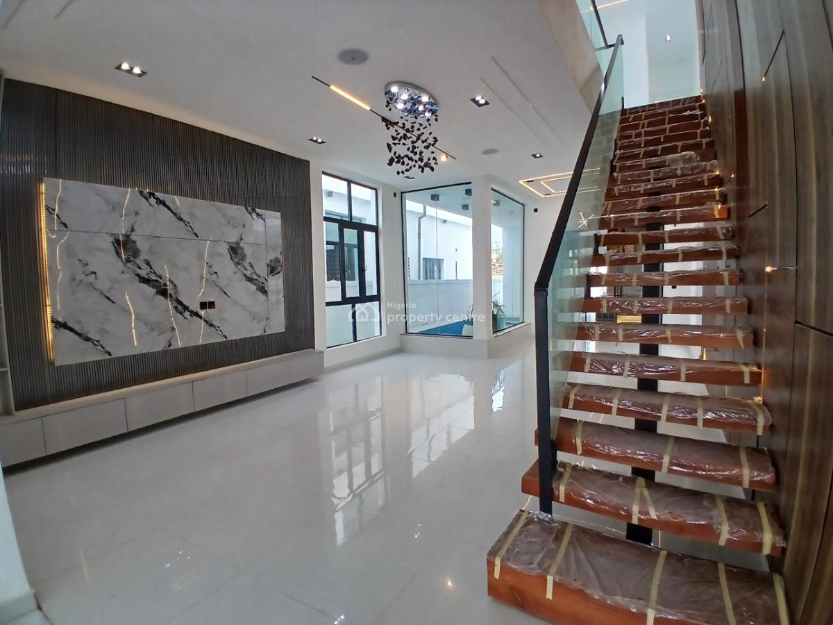 Luxurious 4 Bedroom Fully Detached Duplex with Bq + Pool Ith Bq, Ikota, Lekki, Lagos, Detached Duplex for Sale