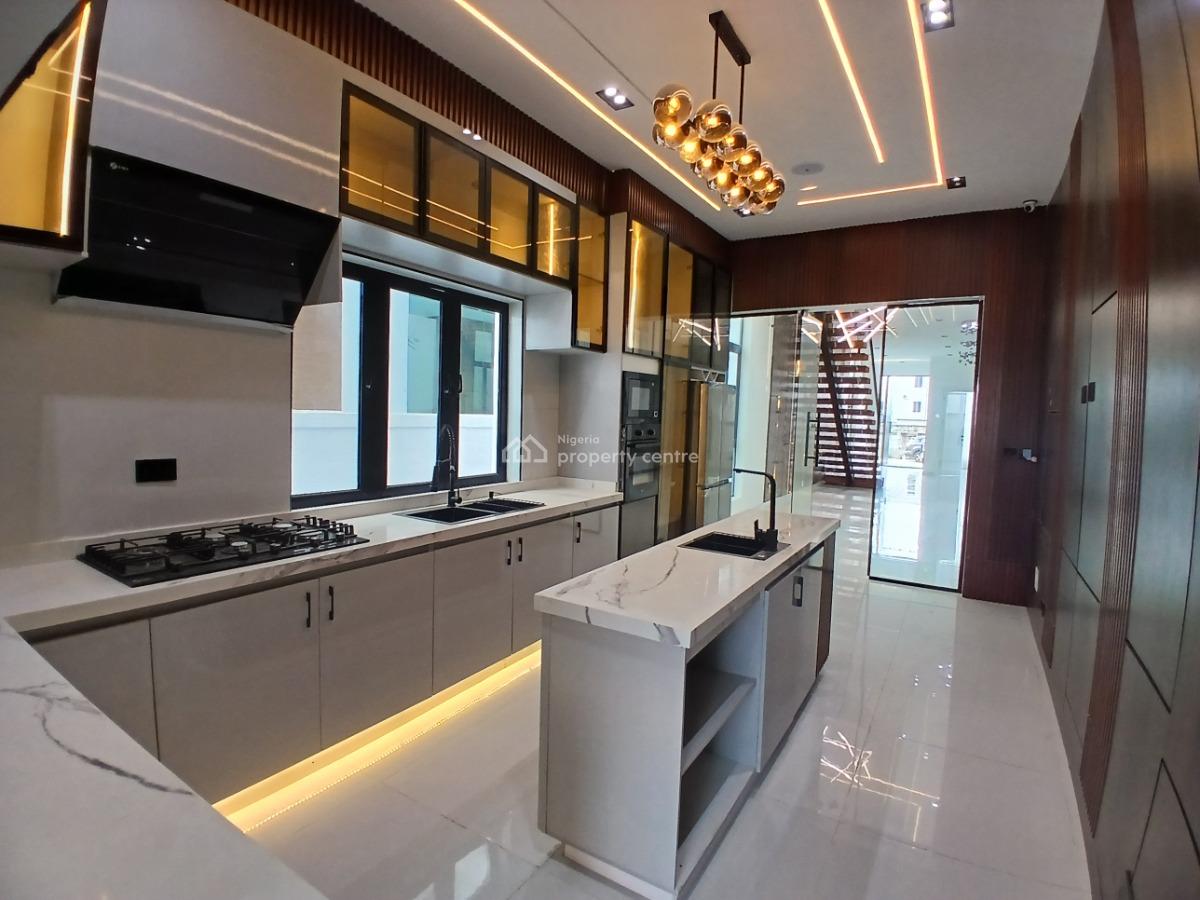 Luxurious 4 Bedroom Fully Detached Duplex with Bq + Pool Ith Bq, Ikota, Lekki, Lagos, Detached Duplex for Sale