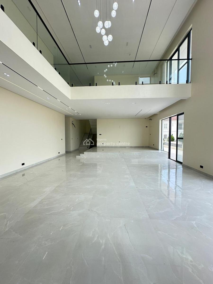 Magnificent 5 Bedroom Mansion W/ Bq, Pool, Gym, Cinema, Home Office, Chevron Drive, Lekki, Lagos, Detached Duplex for Sale