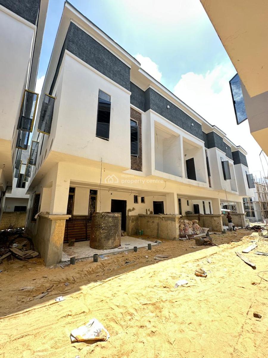Spacious Luxury 4 Bedroom Terrace Duplex with Bq, Vgc, Lekki, Lagos, Terraced Duplex for Sale