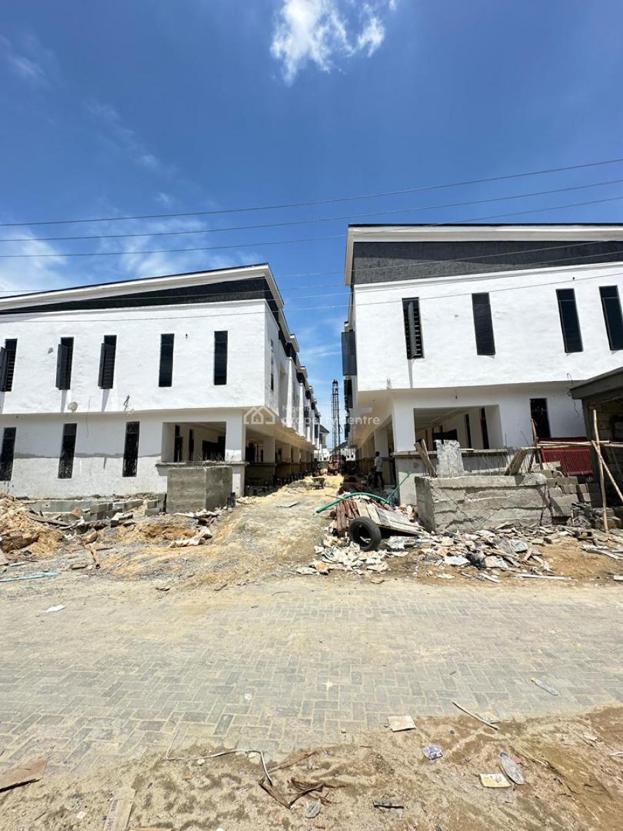 Spacious Luxury 4 Bedroom Terrace Duplex with Bq, Vgc, Lekki, Lagos, Terraced Duplex for Sale