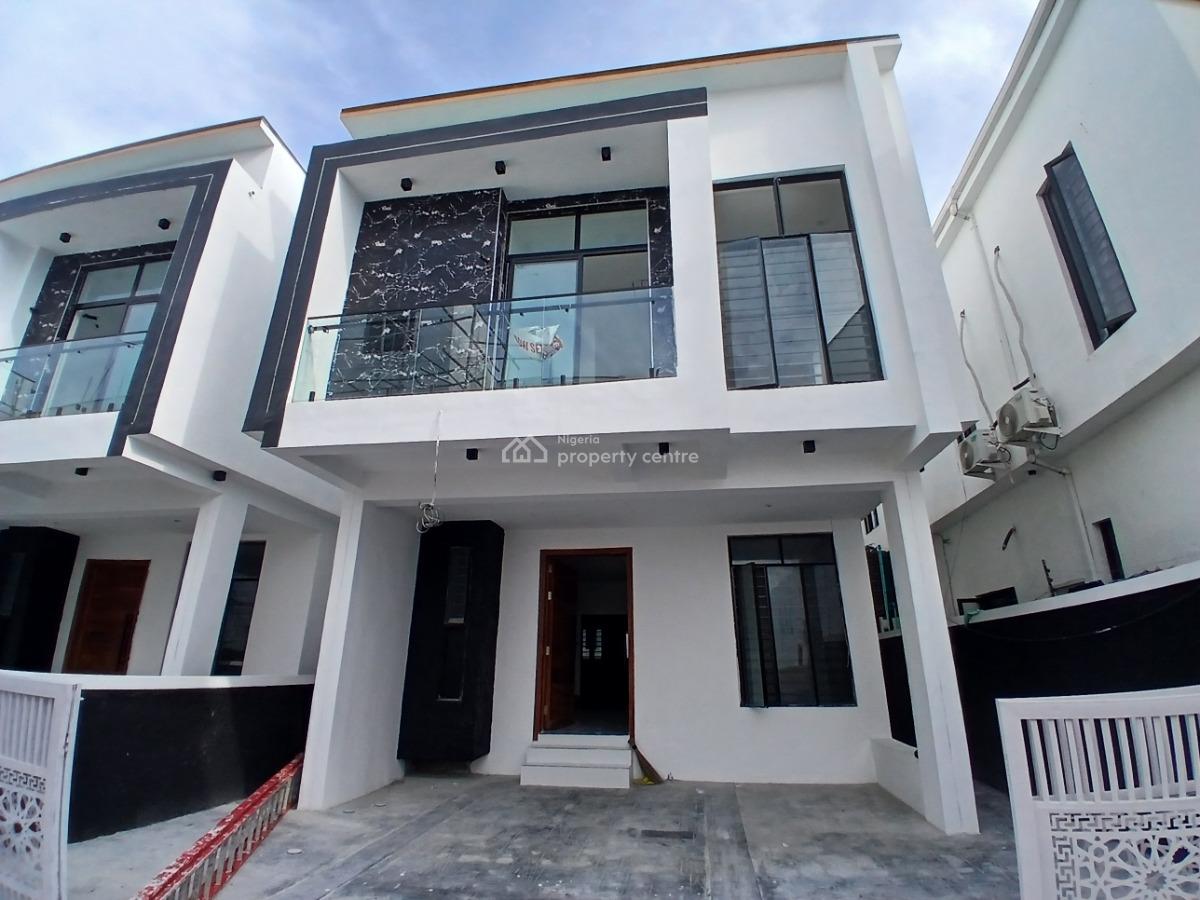 Luxurious 4 Bedroom Fully Detached Duplex with Bq, Ikota, Ikota, Lekki, Lagos, Semi-detached Duplex for Sale