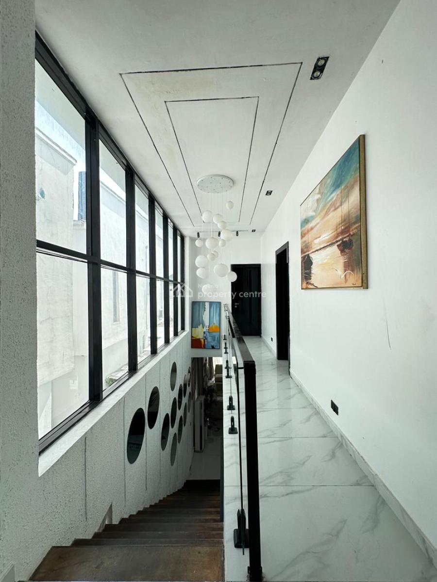 Fully Furnished Luxury 5 Bedroom Detached Home W/ Bq, 30kva Gen, Pool, Chevron, Lekki, Lagos, Detached Duplex for Sale