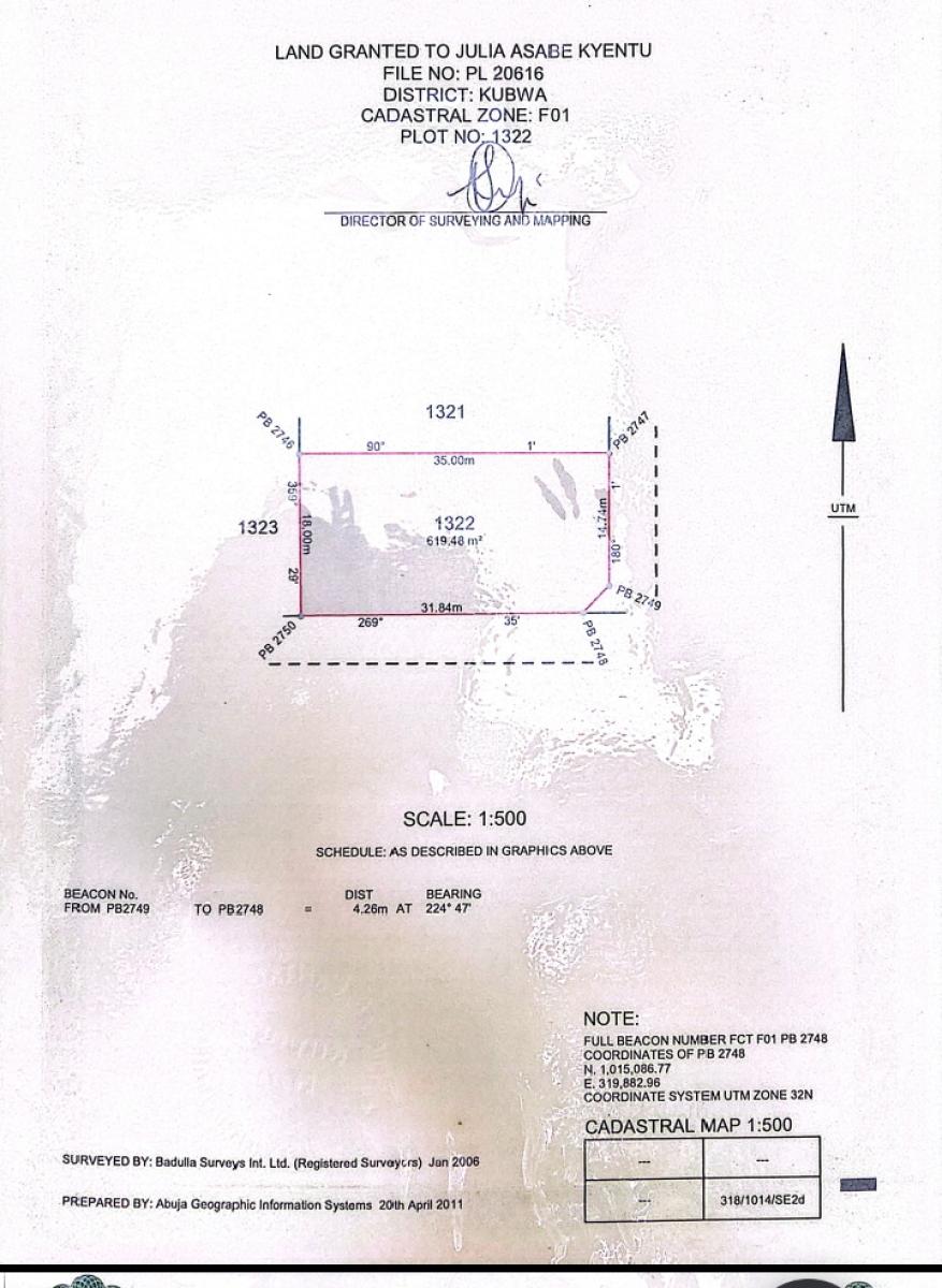 Residential Land on Distress, Behind Military Pension Board, Kubwa, Abuja, Residential Land for Sale