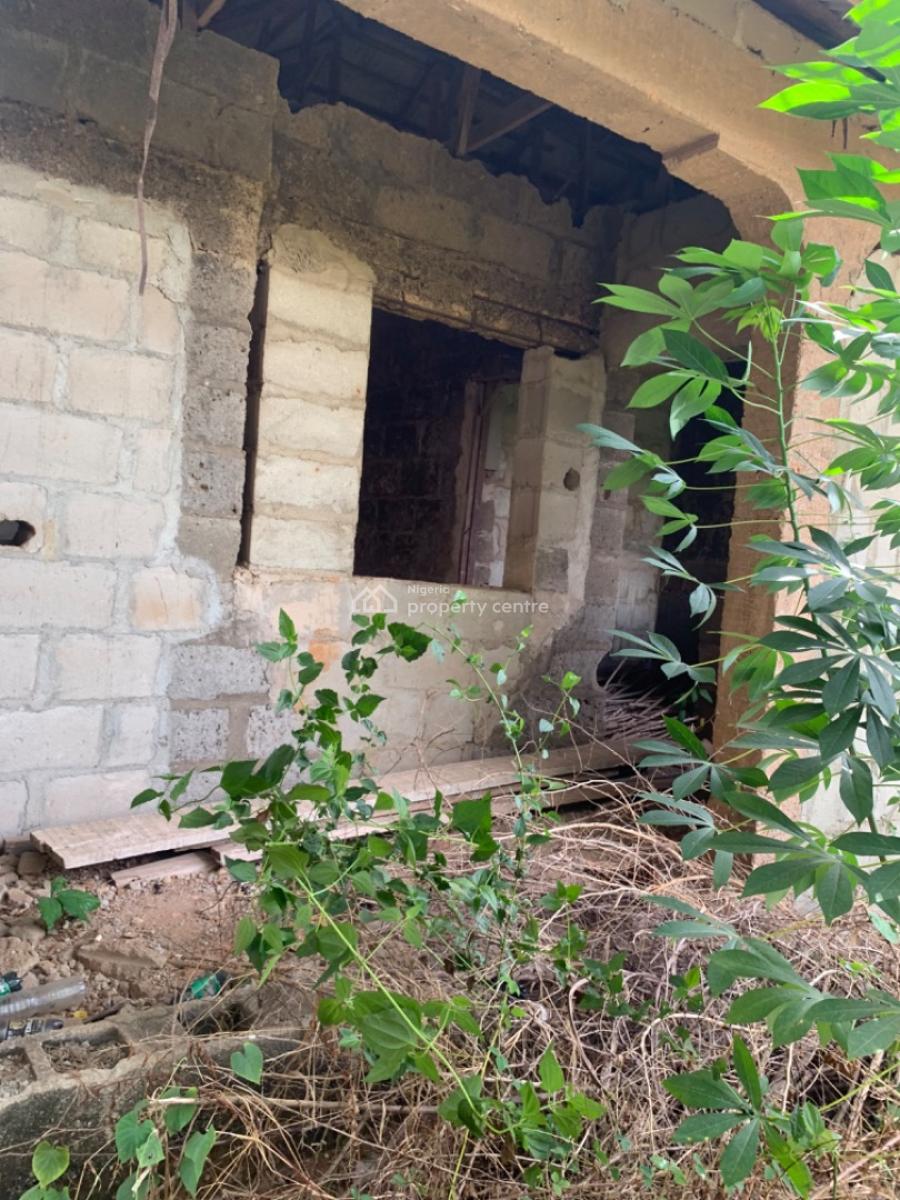 Full Plot of Land (close to The Road) and Uncompleted Structure, Close to The Road, Ijede, Lagos, Land for Sale