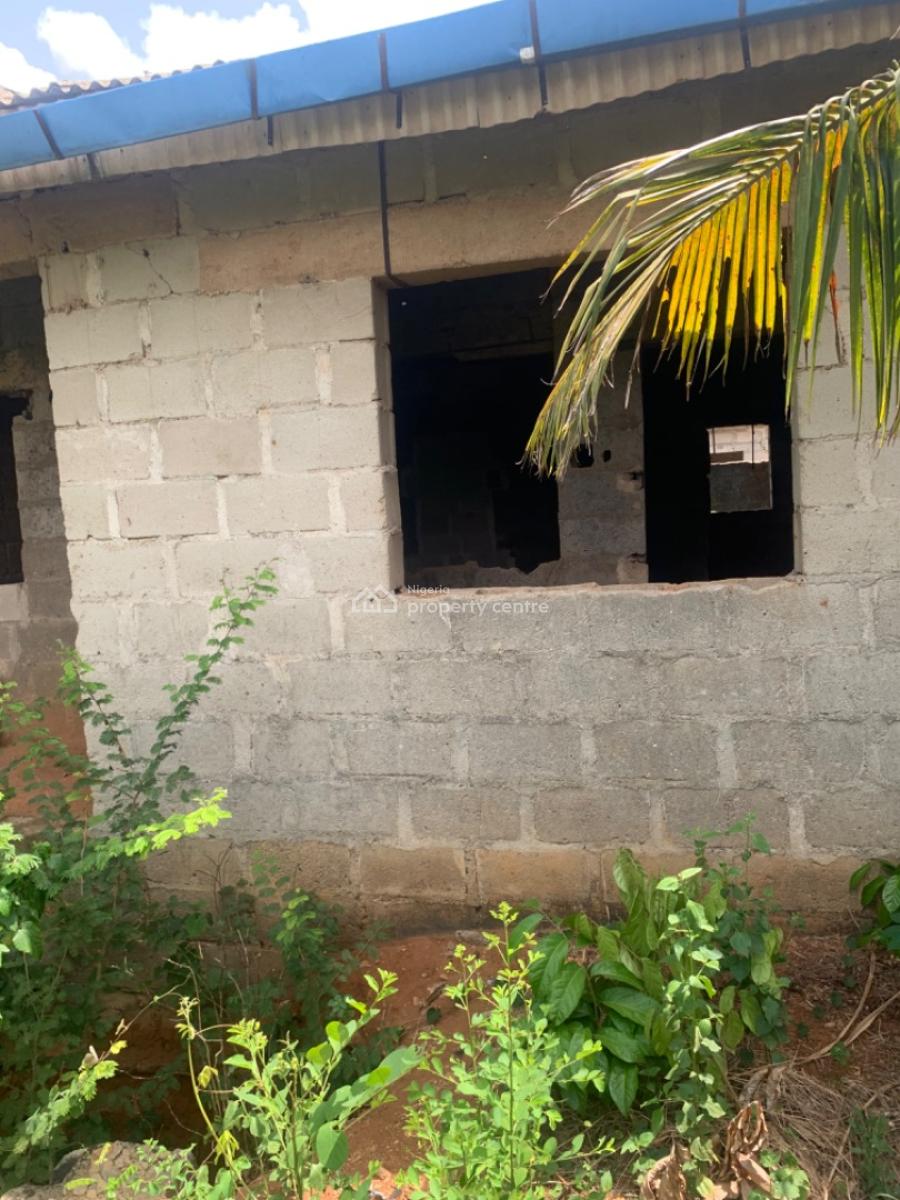 Full Plot of Land (close to The Road) and Uncompleted Structure, Close to The Road, Ijede, Lagos, Land for Sale