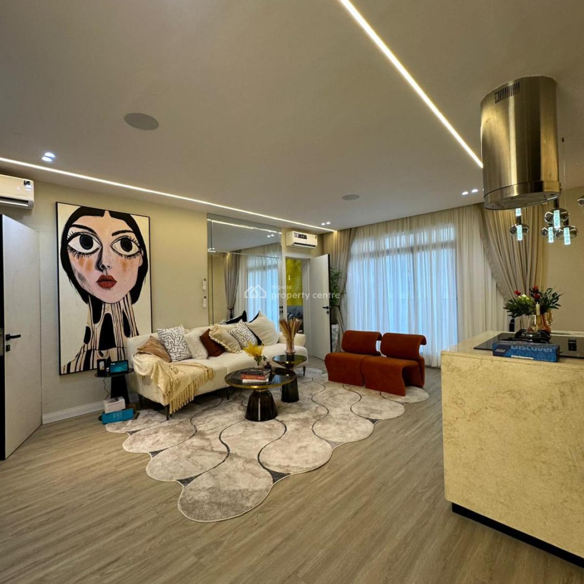 Spacious 2 Bedroom Apartment Fully Furnished with Elevator, Ikate, Lekki, Lagos, Flat / Apartment for Sale