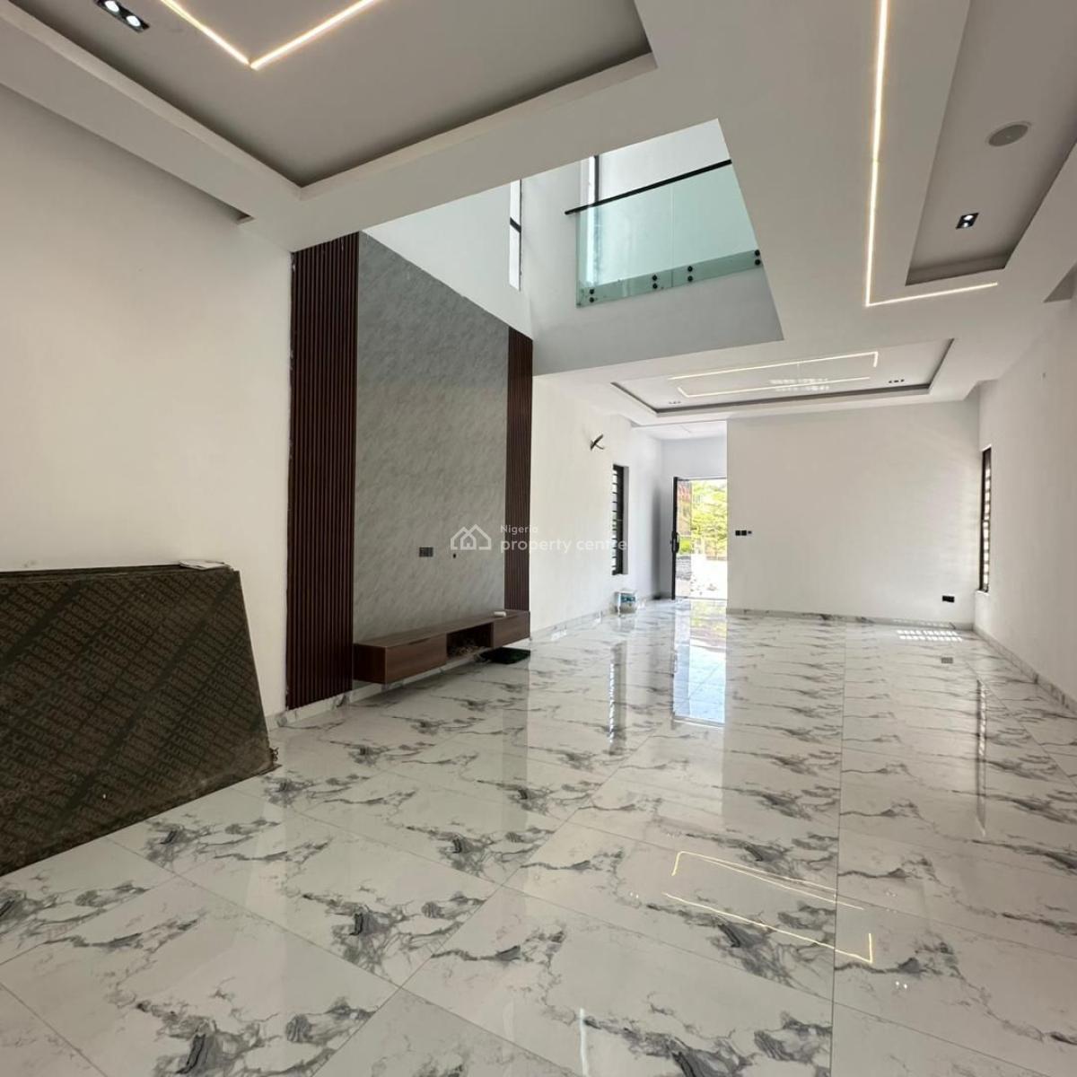 Luxurious 5 Bedroom Fully Detached Duplex with Bq, Pool, Cinema, Chevron Toll Gate, Orchid Road, Lekki, Lagos, Detached Duplex for Sale