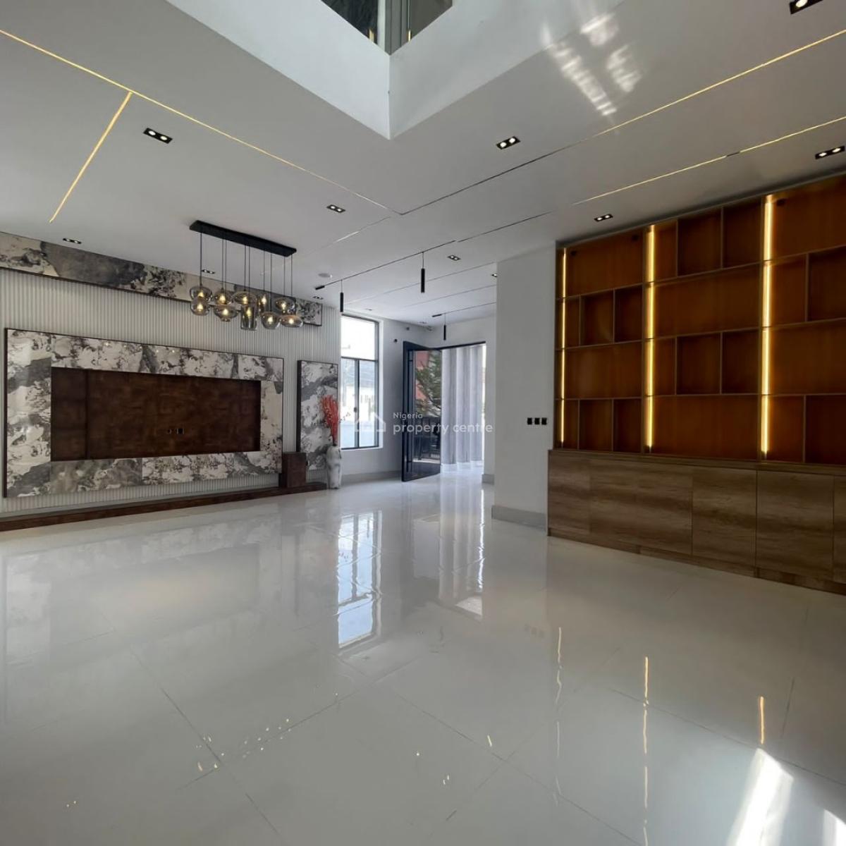 Exquisitely Finished Luxury 5 Bedroom Fully Detached Duplex with Bq, Chevron Toll Gate, Lekki, Lagos, Detached Duplex for Sale