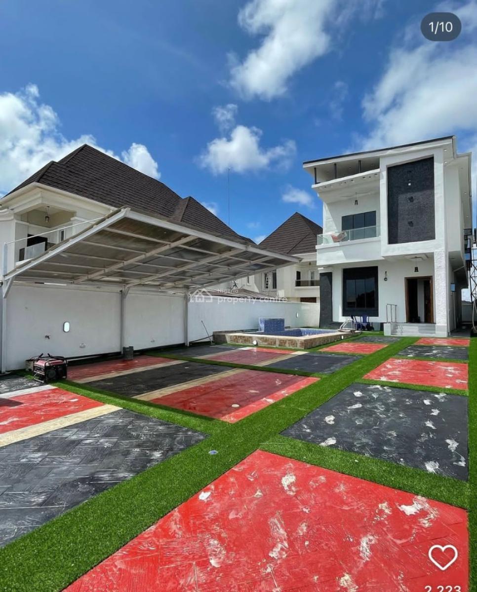 5 Bedroom Fully Detached Duplex with Swimming Pool, Thomas Estate, Ajah, Lagos, Detached Duplex for Sale
