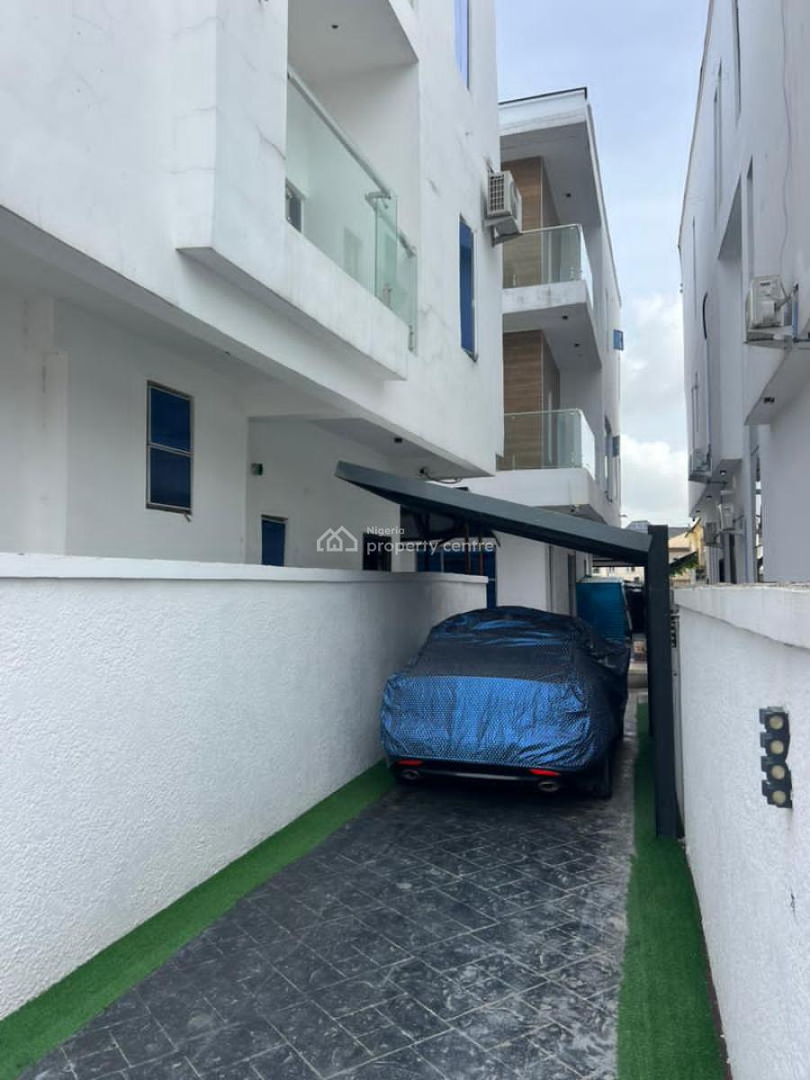 5bed Datched Duplex with Bq   Chevron  Ren, Chevron, Lekki, Lagos, Semi-detached Duplex for Rent