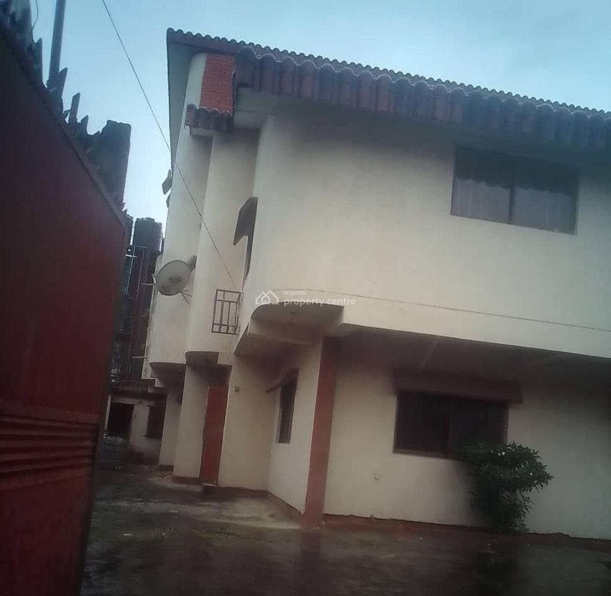 Vacant 9 Bedrooms Detached House with Massive Pent-house and 3 Rms Bq, Secured Street Off Awolowo Way Ikeja Lagos State Nigeria, Allen, Ikeja, Lagos, Detached Duplex for Sale