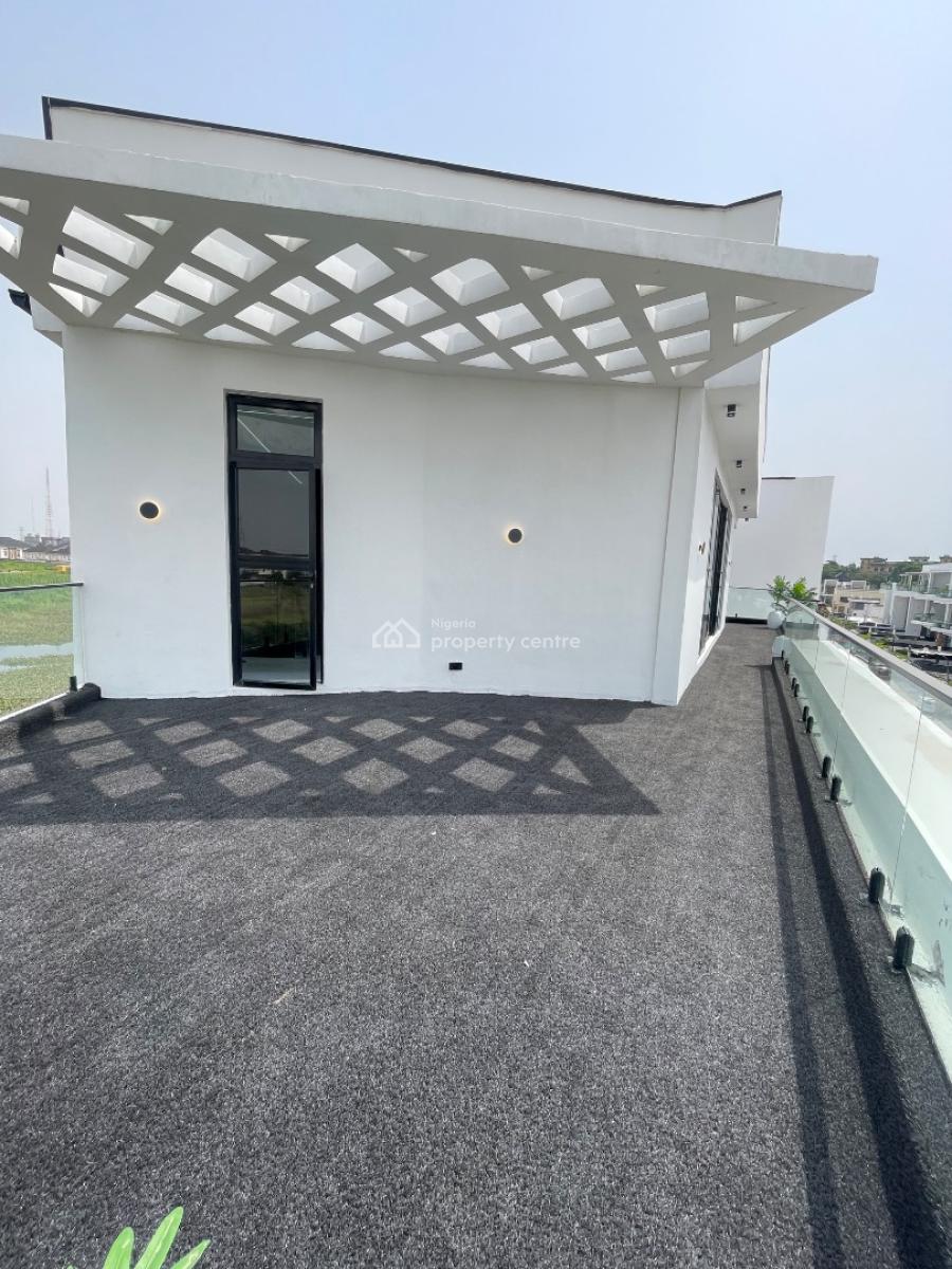 Outstandingly Finished Massive 5 Bed Detached Smart Home with Elevator, Chevron, Lekki, Lagos, Detached Duplex for Sale