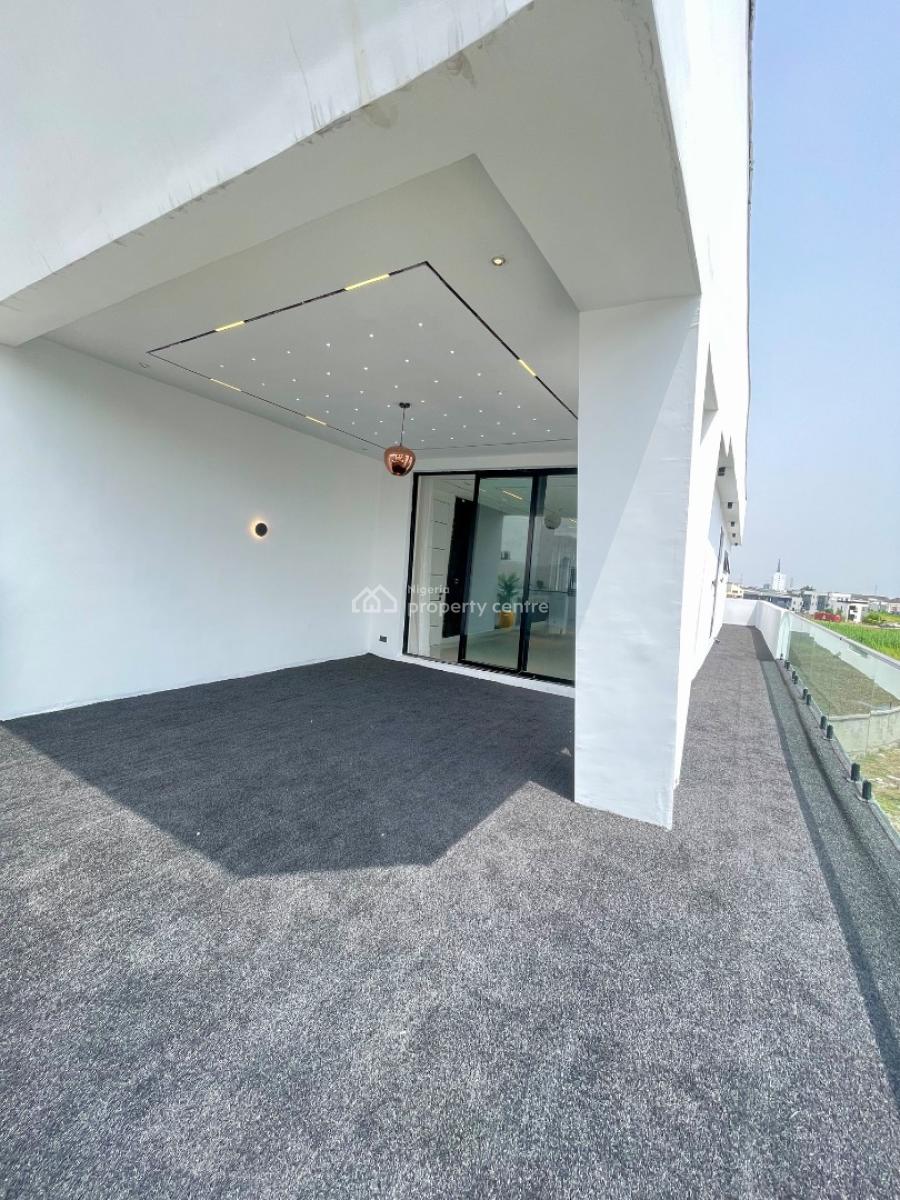 5 Bed Detached Smart Home with Elevator, Cinema, Gym, Pool & Study, Chevron, Lekki, Lagos, Detached Duplex for Sale