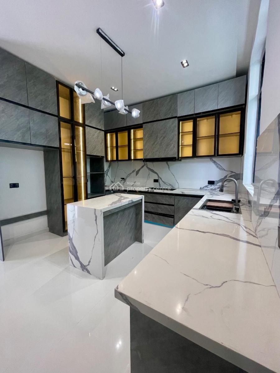 Decently Finished Luxury 5 Bed Detached Duplex with a Garden, Chevron, Lekki, Lagos, Detached Duplex for Sale