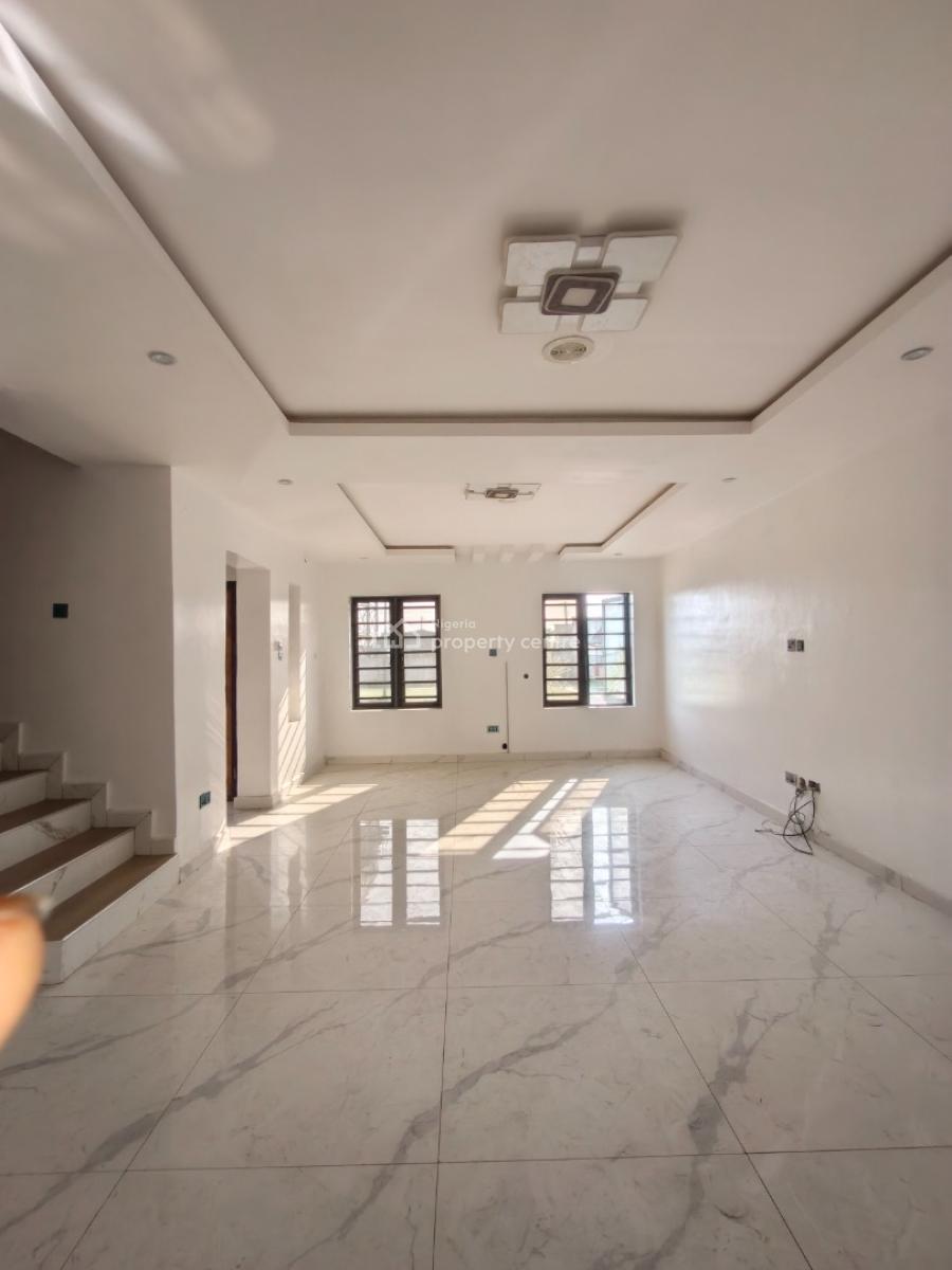 Smart Spacious Conducive 3 Bedrooms Terrace Duplex with 24/7 Power Sup, in Call Before Entering and 24/7 Power Supply Estate at Abraham Adesan, Ajah, Lagos, Terraced Duplex for Rent