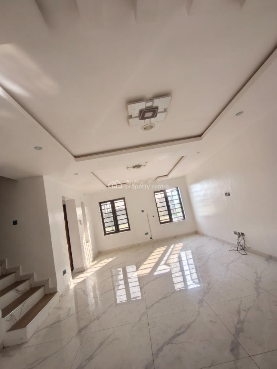 Smart Spacious Conducive 3 Bedrooms Terrace Duplex with 24/7 Power Sup, in Call Before Entering and 24/7 Power Supply Estate at Abraham Adesan, Ajah, Lagos, Terraced Duplex for Rent