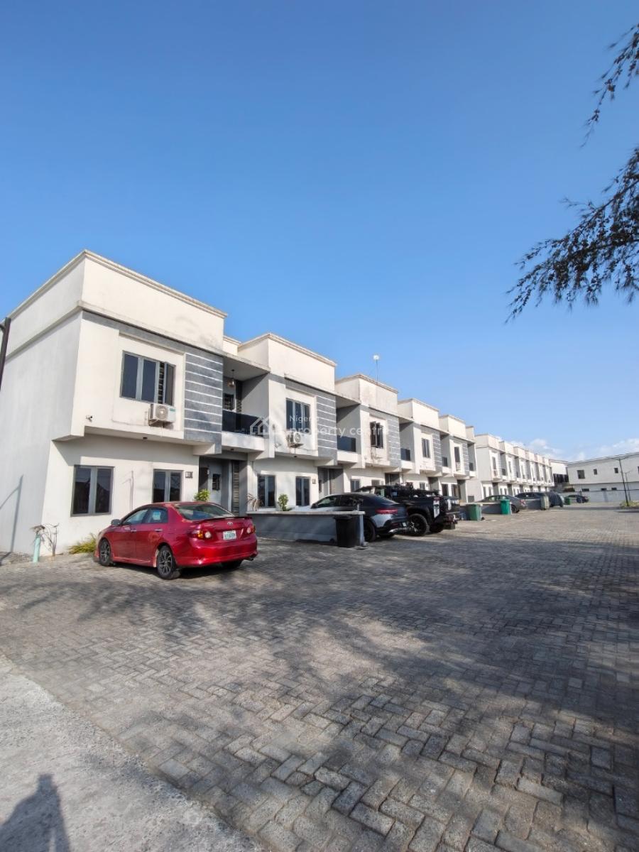 Smart Spacious Conducive 3 Bedrooms Terrace Duplex with 24/7 Power Sup, in Call Before Entering and 24/7 Power Supply Estate at Abraham Adesan, Ajah, Lagos, Terraced Duplex for Rent