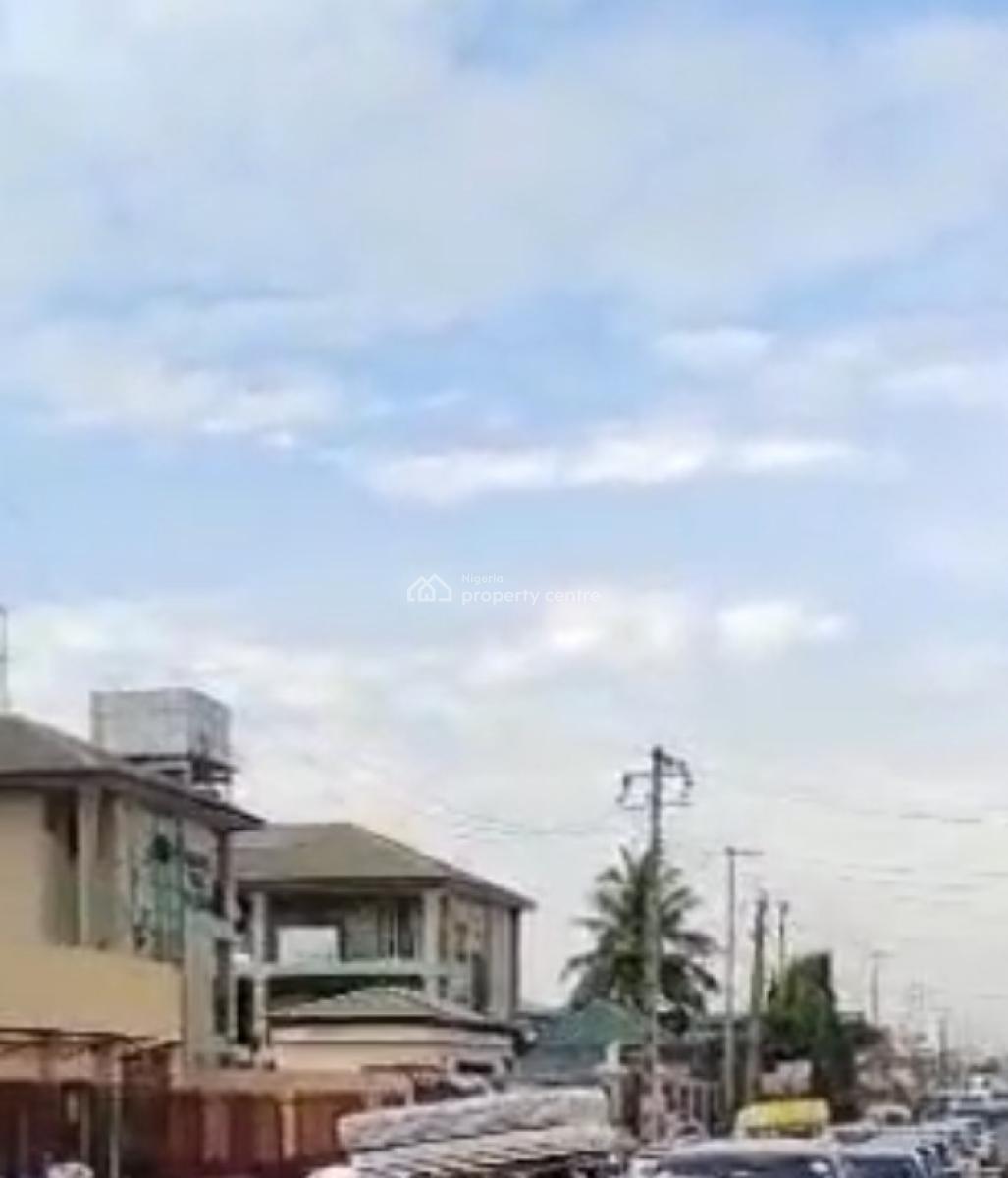2 Plots of Land Together on a Corner Peice, Facing a Major Road, Very, Very Close to Agege Pen Cinema Bridge., Agege, Lagos, Commercial Land for Sale