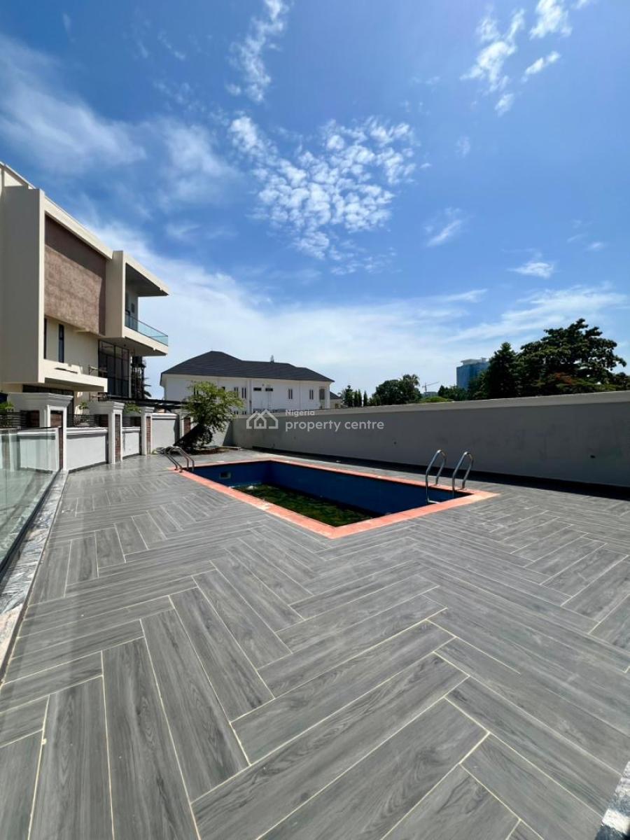 Smart 5 Bedroom with Pool, Open Top Terrace and Two Bq, Ikoyi Lagos, Ikoyi, Lagos, Detached Duplex for Sale