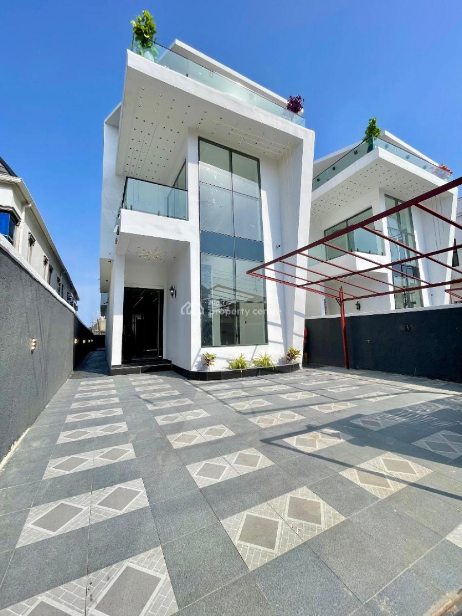 Smart Luxury 5 Bedroom Detached Duplex with Pool, in an Estate, Ajah, Lagos, Detached Duplex for Sale