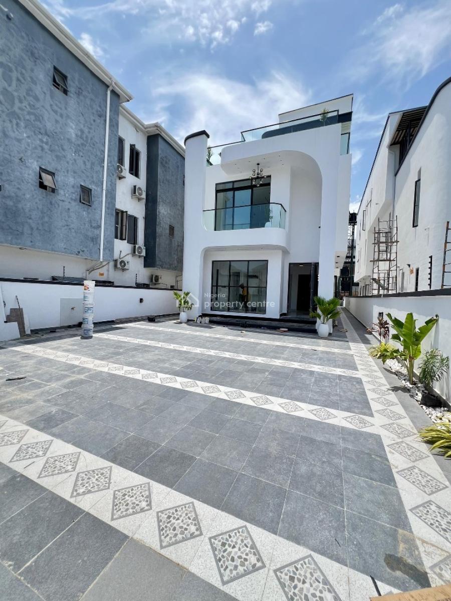 Luxury Top Notch 5 Bedroom Detached with Pool, Open Terrace and Cinema, Ikate in an Estate, Ikate, Lekki, Lagos, Detached Duplex for Sale