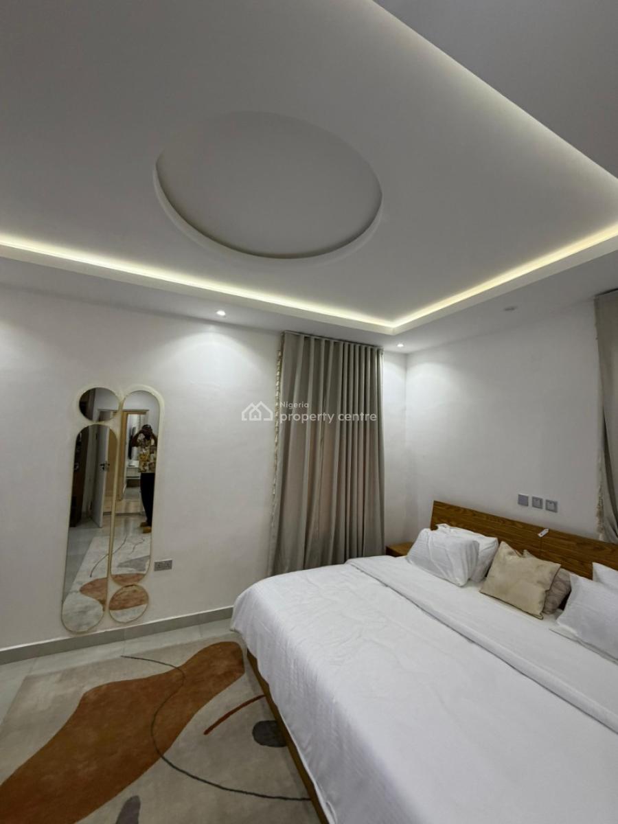 Luxury Fully Furnished 3 Bedroom Flat. with Inverter & Gen(24/7light), Maitama Main( Tarred Rd, Maitama District, Abuja, Flat / Apartment for Rent