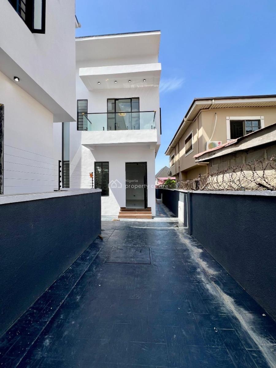 Well Finished 4 Bedroom Detached Duplex with Bq, By Lbs in an Estate, Ajah, Lagos, Detached Duplex for Sale