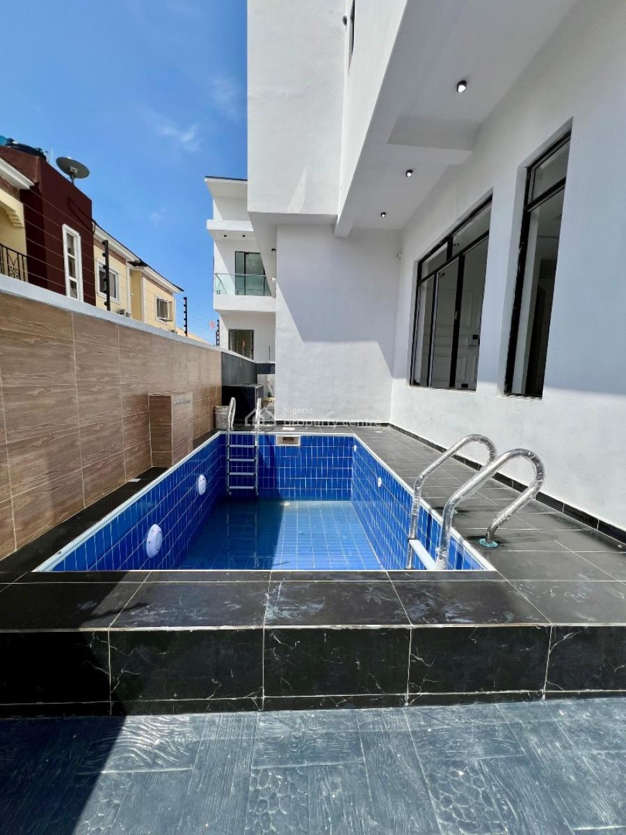 Luxury 4 Bedroom with Pool and Bq, in an Estate, Lbs Environment, Ajah, Lagos, Detached Duplex for Sale