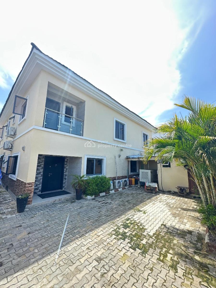 Spacious 4 Bedroom Fully Furnished Semi-detached Duplex, Chevron Drive, Lekki, Lagos, Semi-detached Duplex for Sale