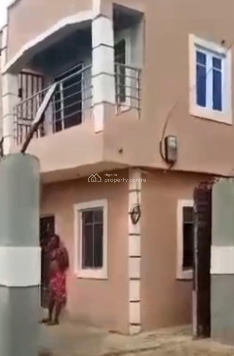 a Solid Block of Flats Located in Igando, Immediately After The Police, Igando, Immediately After The Police Station., Igando, Ikotun, Lagos, Block of Flats for Sale