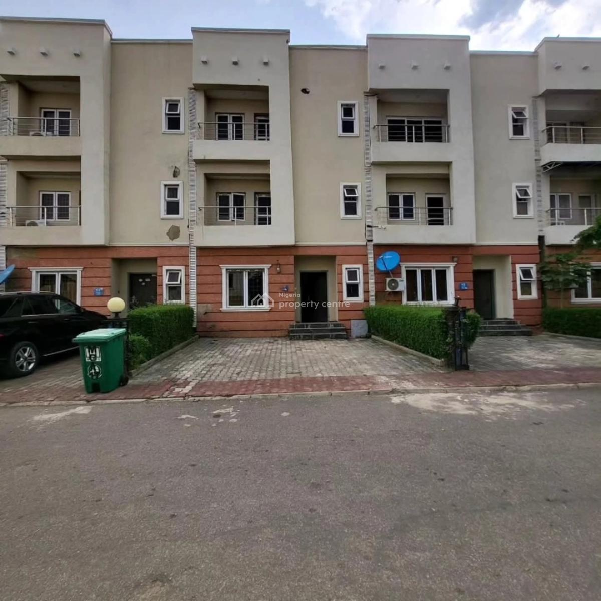4 Bedrooms Terrace Duppex with Two Living Rooms and 1bq, Apo, Abuja, Terraced Duplex for Sale