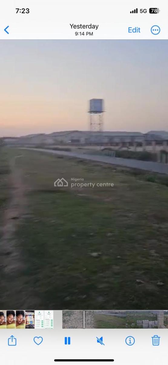 5,700sqm, Residential, C of O, Tarred Road, Apo, Abuja, Residential Land for Sale
