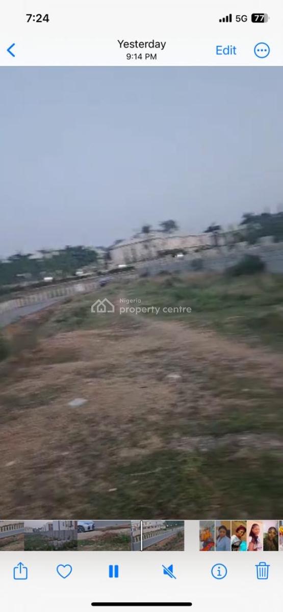 5,700sqm, Residential, C of O, Tarred Road, Apo, Abuja, Residential Land for Sale