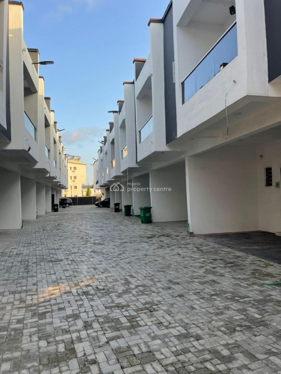 Newly Build 4 Bedroom Terrace Duplex, Lekki County, Lekki Expressway, Lekki, Lagos, Terraced Duplex for Rent