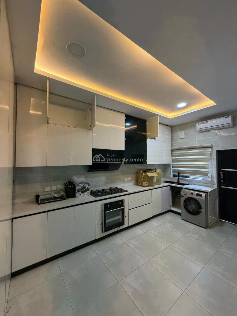 Newly Built 4 Beds Terraced with Bq, Vi Resident Area, Victoria Island (vi), Lagos, Terraced Duplex for Rent