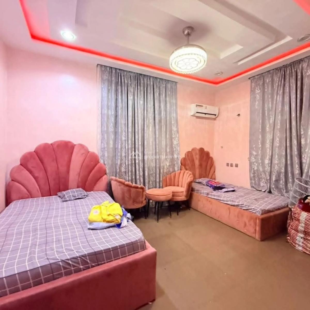 5-bedroom Bungalow with 2-bedroom Guest Chalet Available, Life Camp, Abuja, Detached Bungalow for Sale