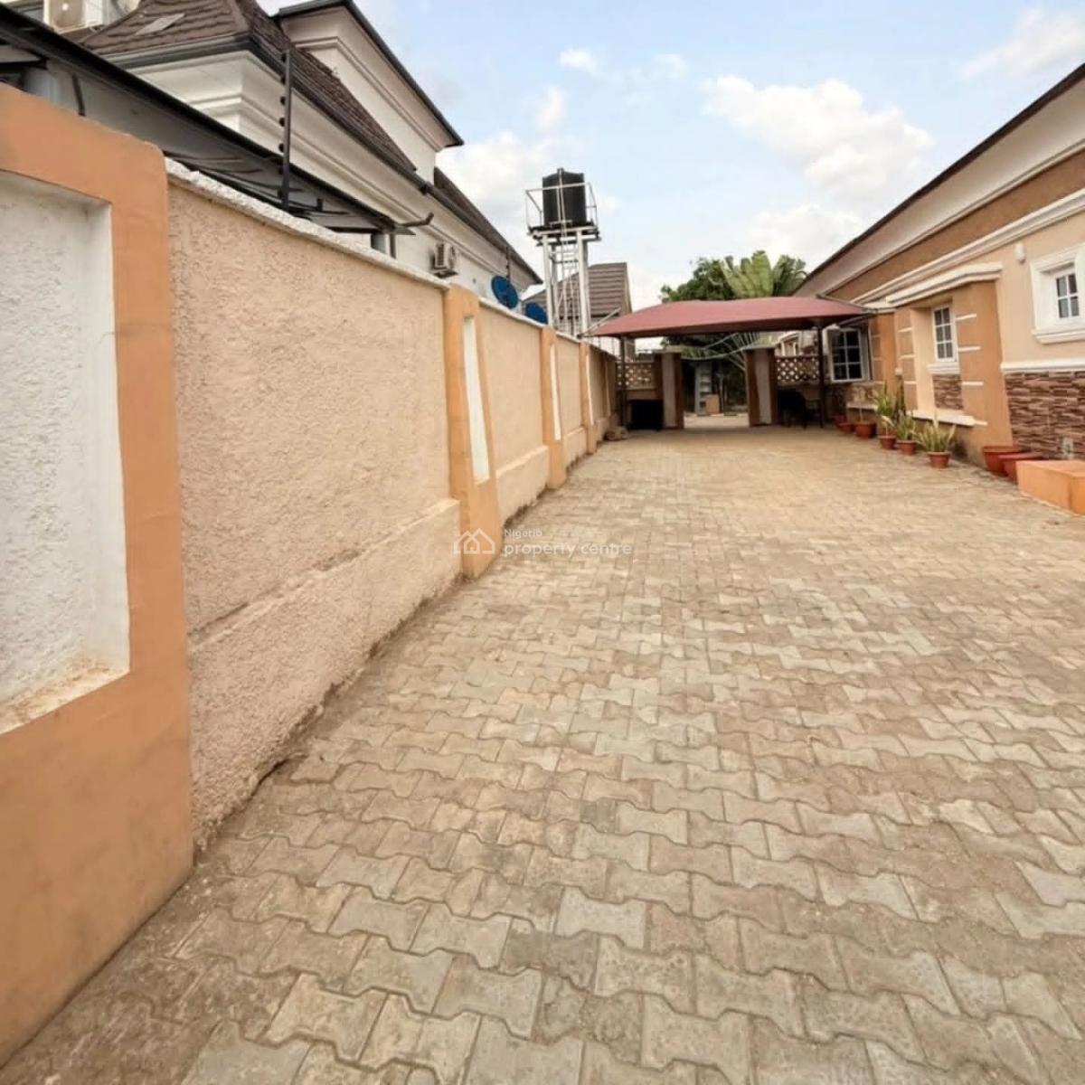 5-bedroom Bungalow with 2-bedroom Guest Chalet Available, Life Camp, Abuja, Detached Bungalow for Sale