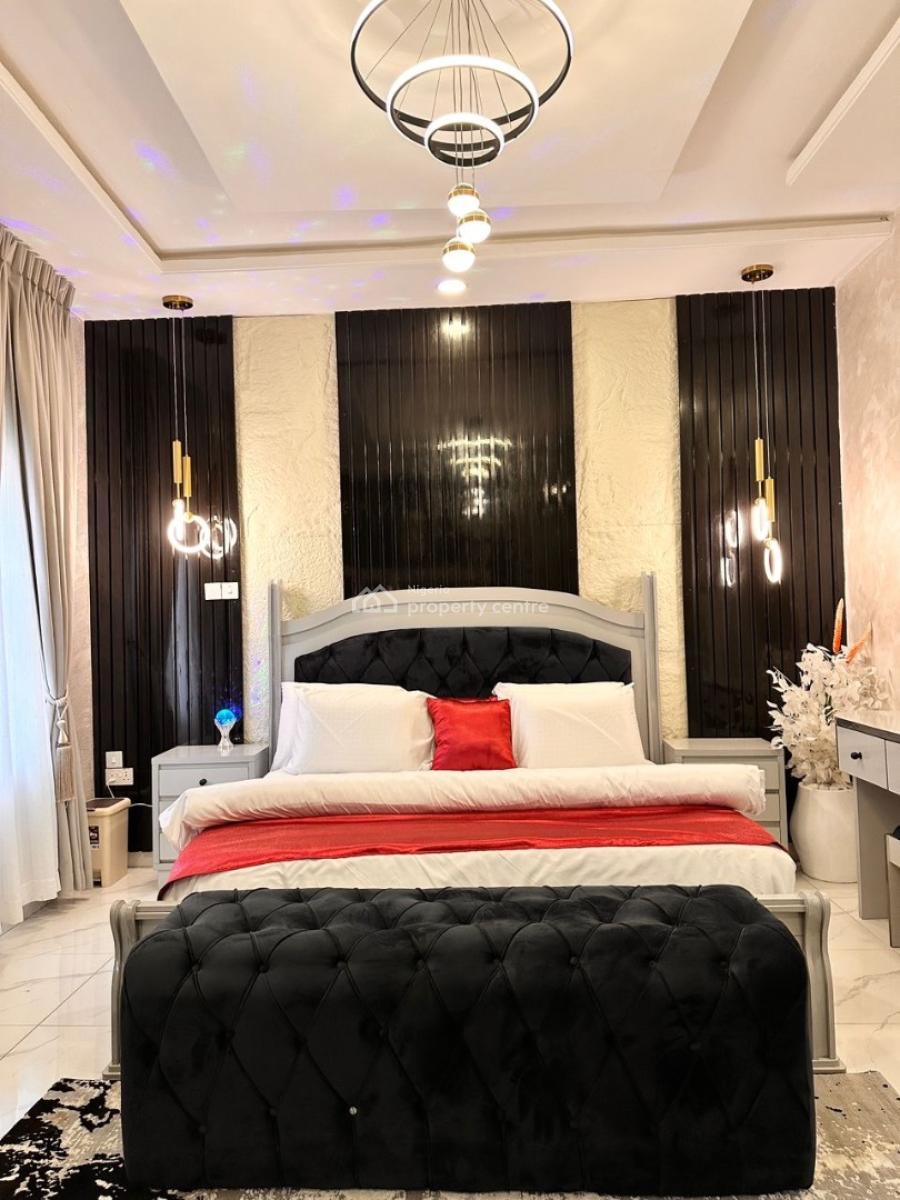 Luxury 4 Bedroom Apartment with Swimming Pool and Inbuilt Speakers, Abraham Adesanya, Ajah, Lagos, Flat / Apartment Short Let