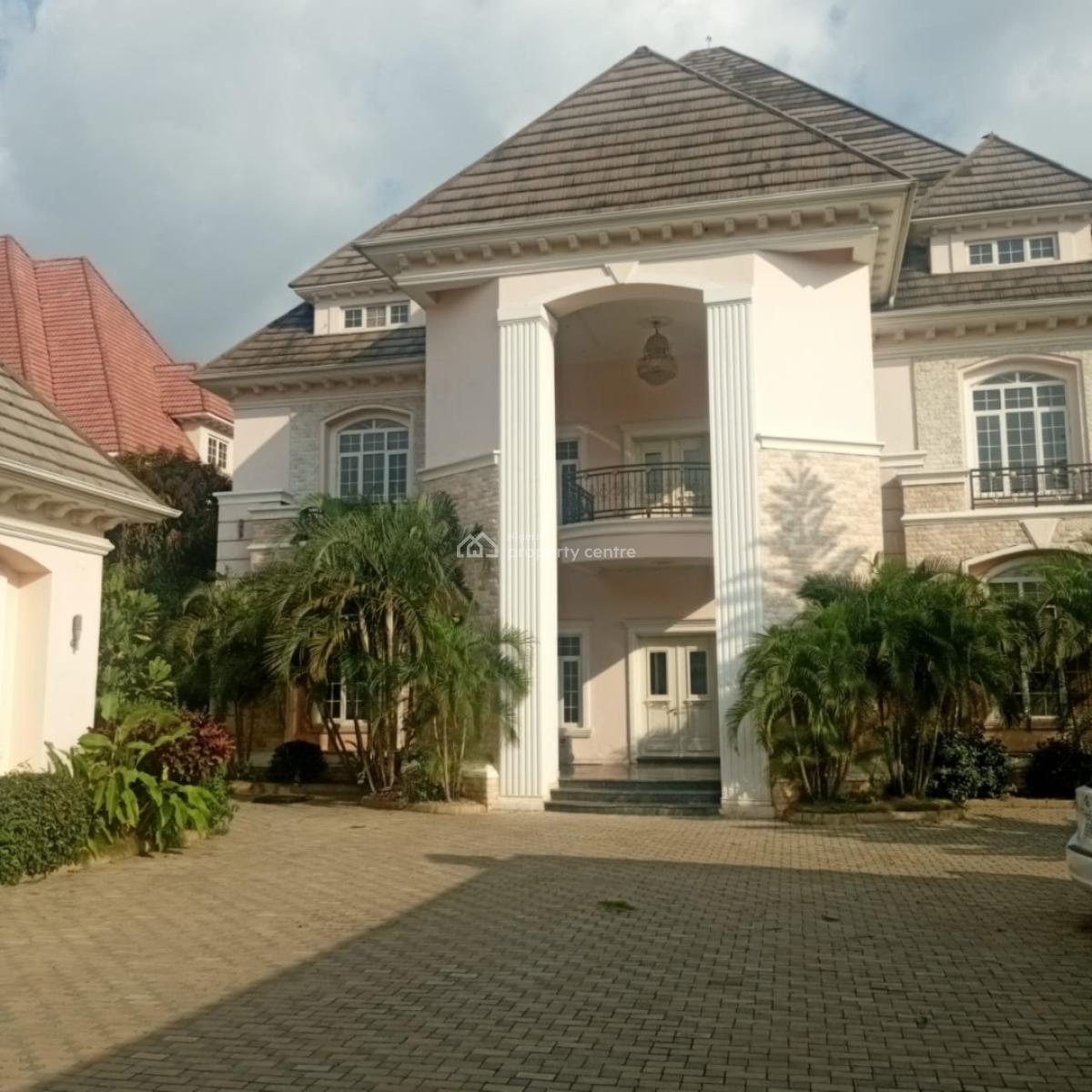 6bedroom Ambassadorial Mansion with  3 Living Room & Dining Roon, Maitama, Maitama District, Abuja, Detached Duplex for Rent