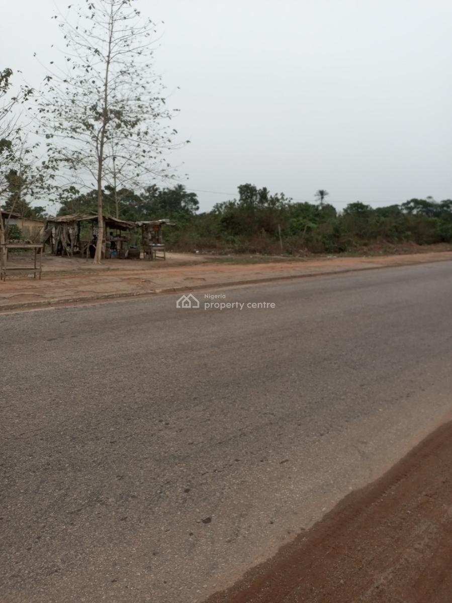 Full Plot Facing Expressway, Ilado, Ijebu East, Ogun, Commercial Land for Sale