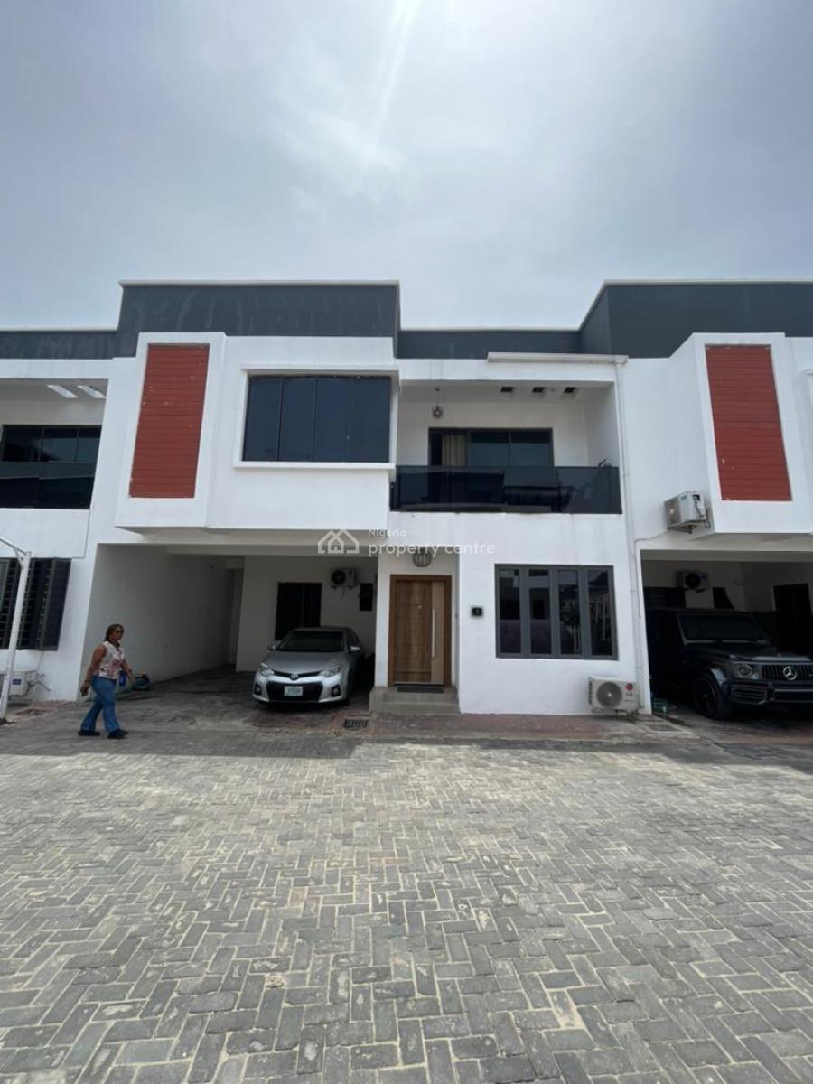 4 Bedroom Fully Serviced Terrace Duplex with Swimming Pool and Gym, Ologolo, Lekki, Lagos, Terraced Duplex for Sale