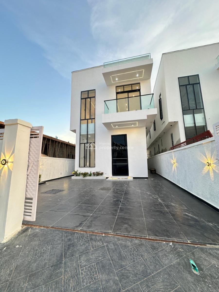 Luxury Spacious 5 Bedroom Fully Detached Duplex with Bq, Ikota, Lekki, Lagos, Detached Duplex for Sale