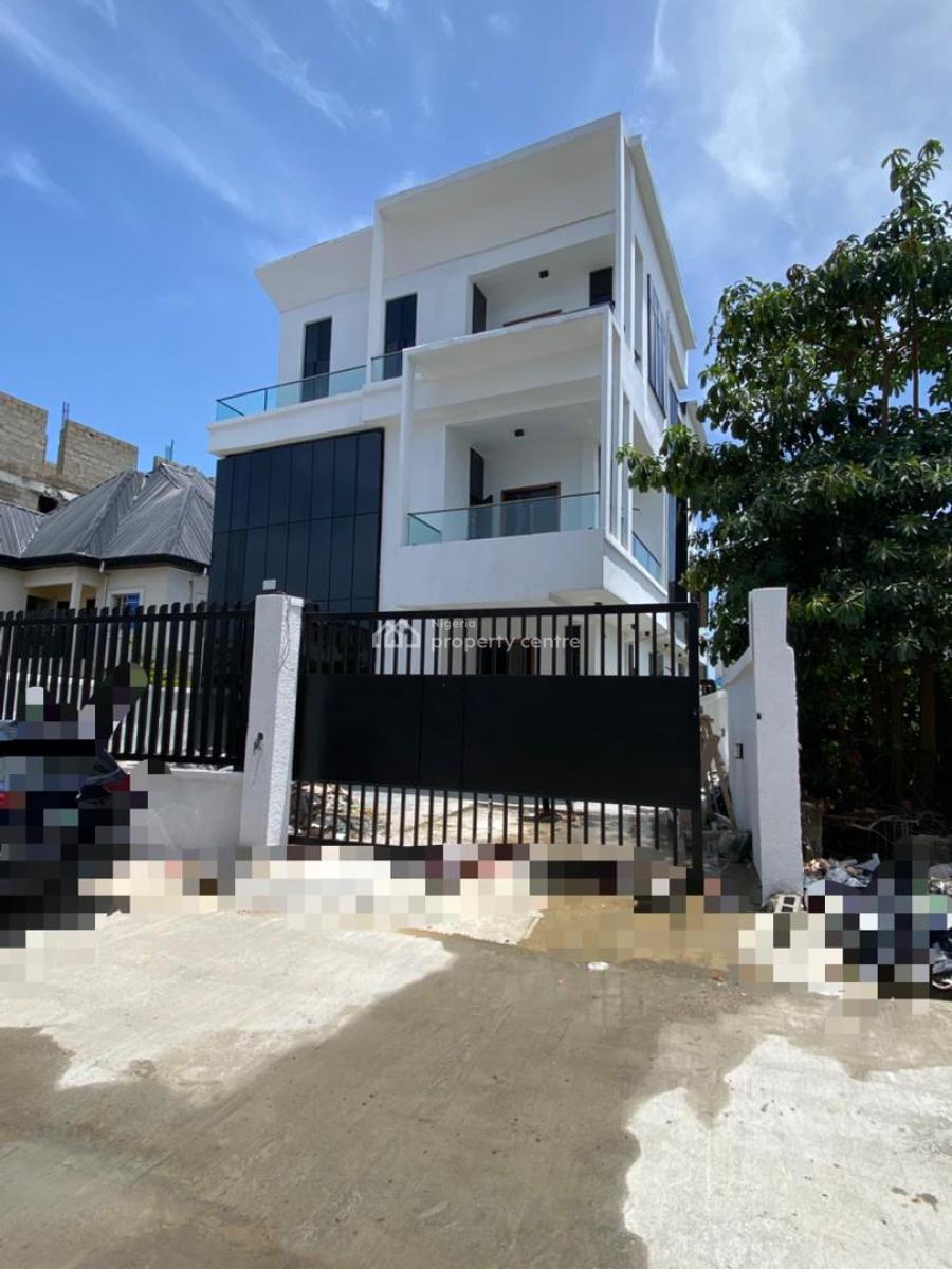 Amazing 5bedroom Duplex with a Bq and a Pool, Chevron Toll Gate, Lekki, Lagos, Detached Duplex for Sale