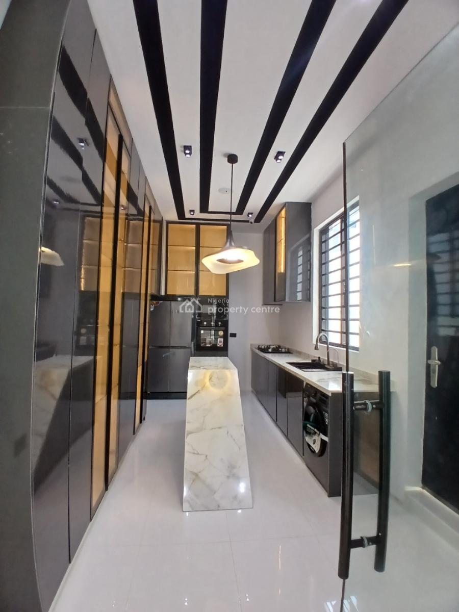 Exquisitely Finished 5 Bedroom Fully Detached Duplex with Bq + Swimmin, Ikota, Ikota, Lekki, Lagos, Detached Duplex for Sale