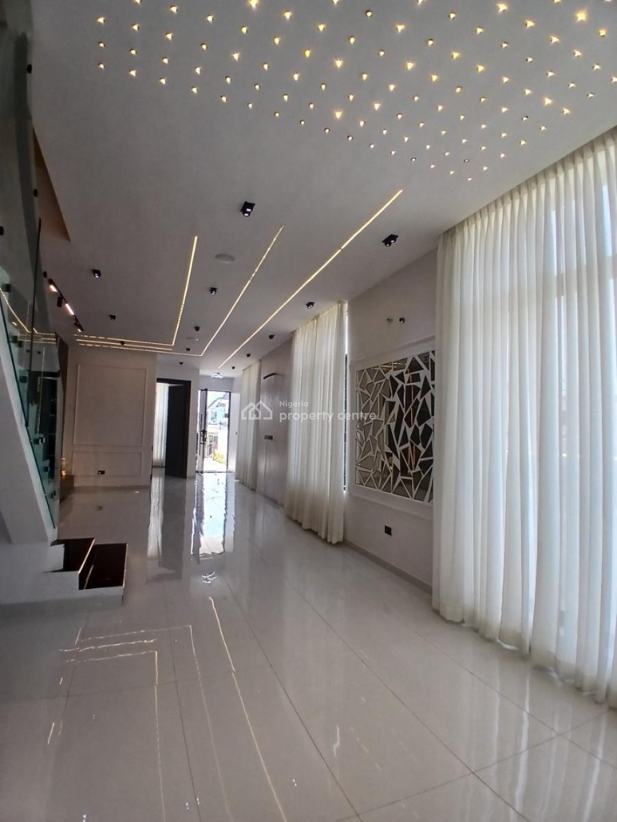 Exquisitely Finished 5 Bedroom Fully Detached Duplex with Bq + Swimmin, Ikota, Ikota, Lekki, Lagos, Detached Duplex for Sale
