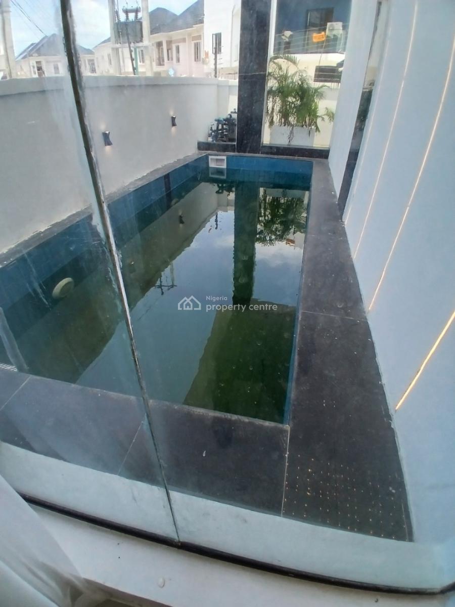 Exquisitely Finished 5 Bedroom Fully Detached Duplex with Bq + Swimmin, Ikota, Ikota, Lekki, Lagos, Detached Duplex for Sale