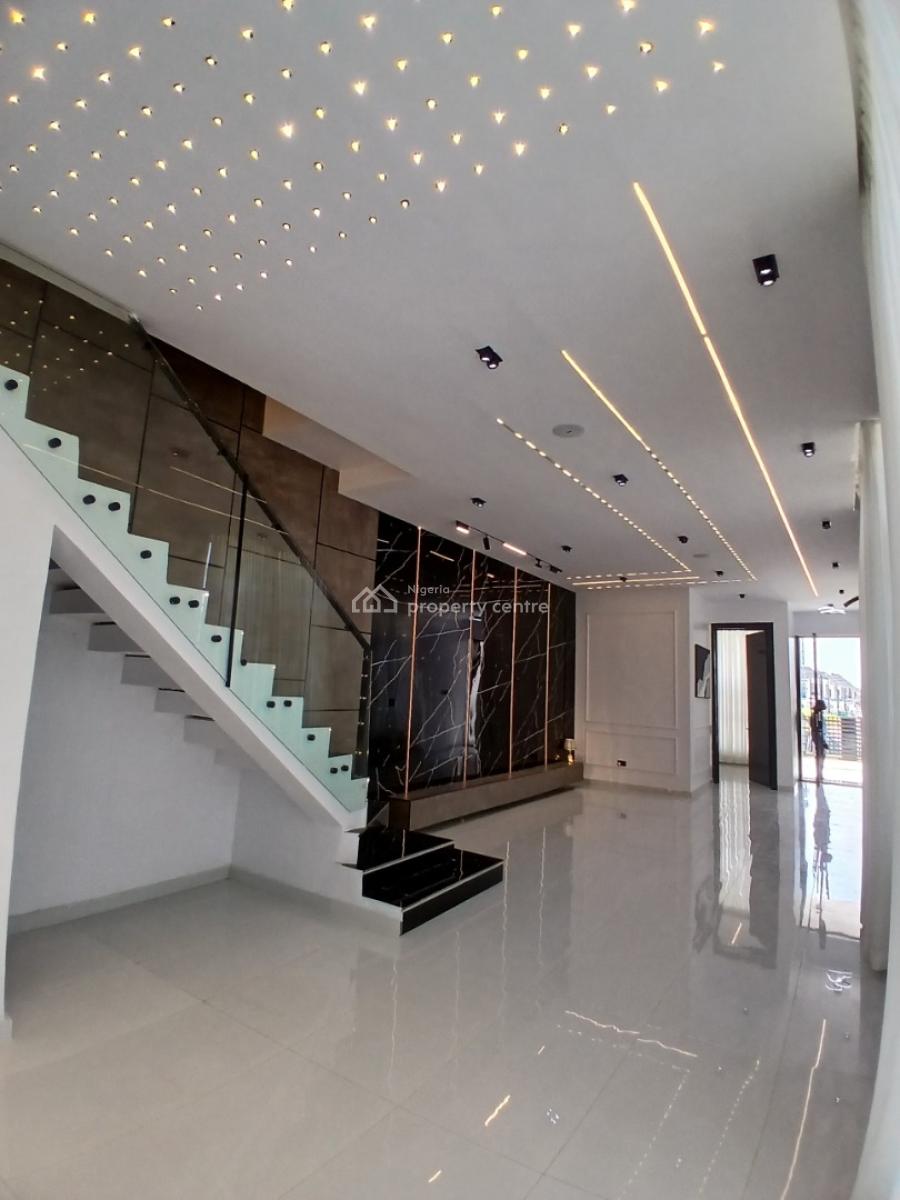 Exquisitely Finished 5 Bedroom Fully Detached Duplex with Bq + Swimmin, Ikota, Ikota, Lekki, Lagos, Detached Duplex for Sale